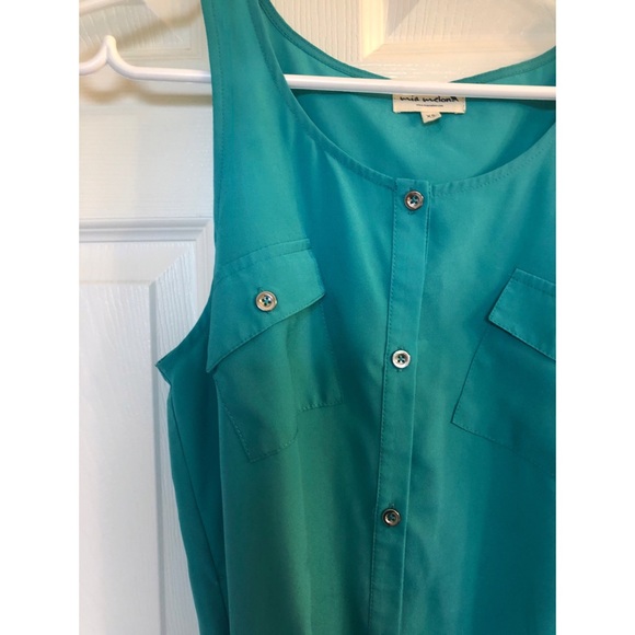 Mia melon high low tunic / dress - Picture 10 of 12